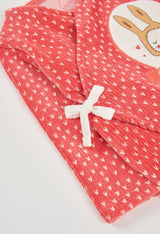 Boboli baby girl bunny Onsie