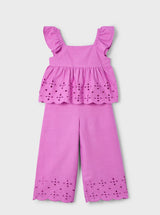Mayoral purple pants 2 piece