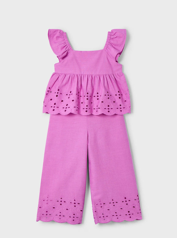 Mayoral purple pants 2 piece