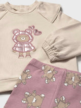 Mayoral baby girl pullover and legging set
