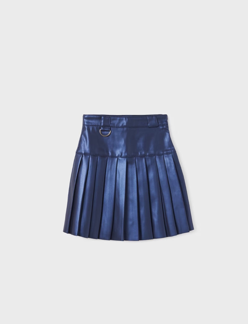 Mayoral girls faux leather skirt