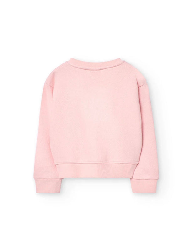 Boboli girls peach longsleeved top