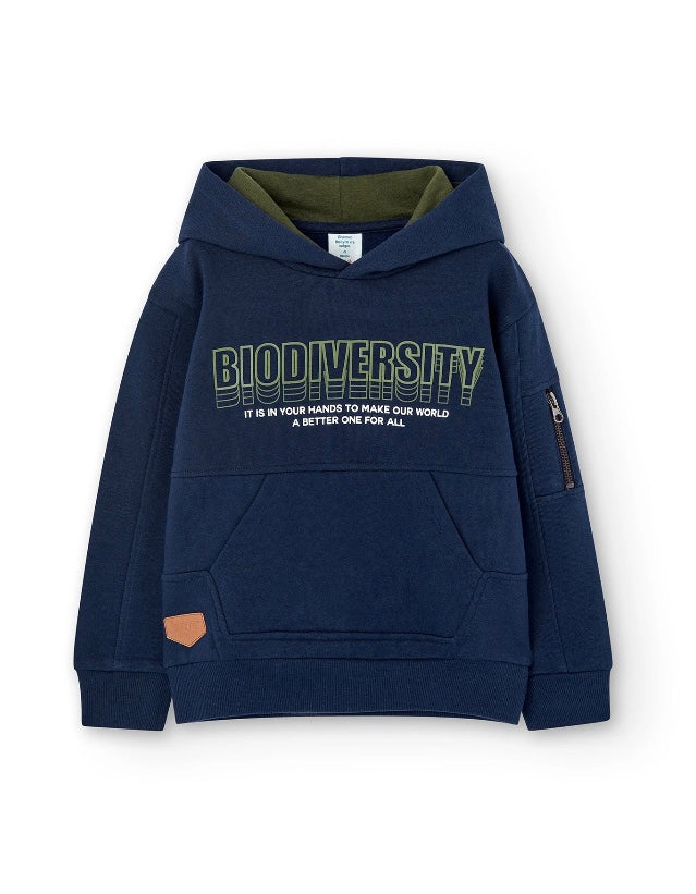 Boboli navy hoodie