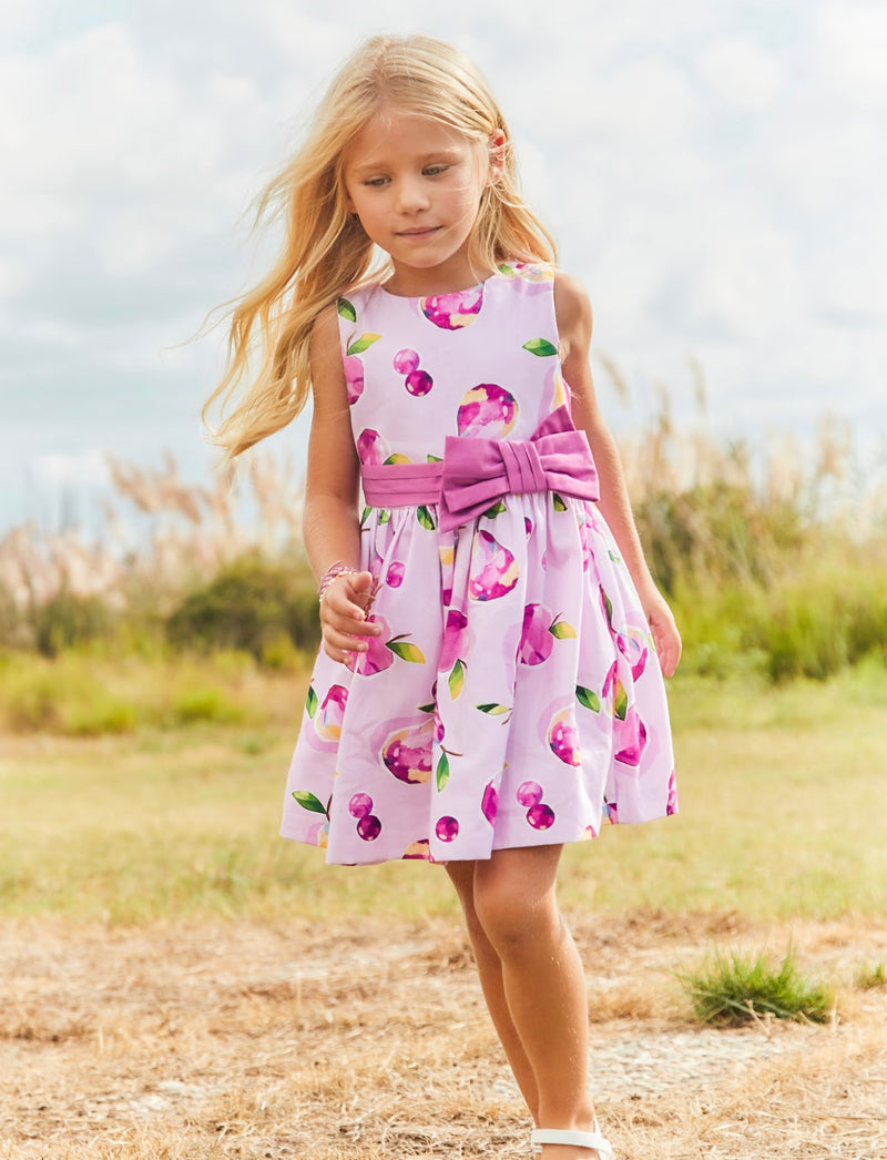 Mayoral pink fruit dress