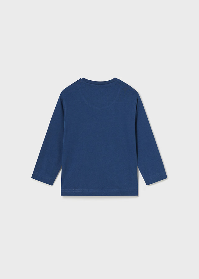 Mayoral Baby Boy Navy Fox Tee