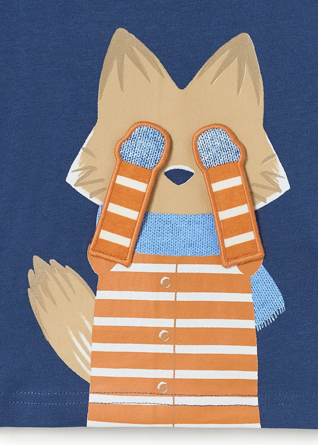 Mayoral Baby Boy Navy Fox Tee