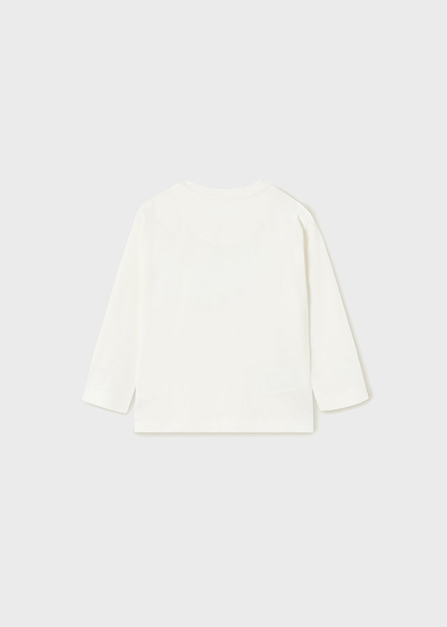 Mayoral Cream T-shirt