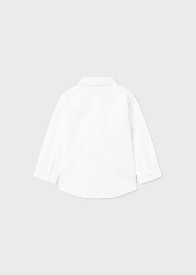 Mayoral Baby Boy White Dress Shirt