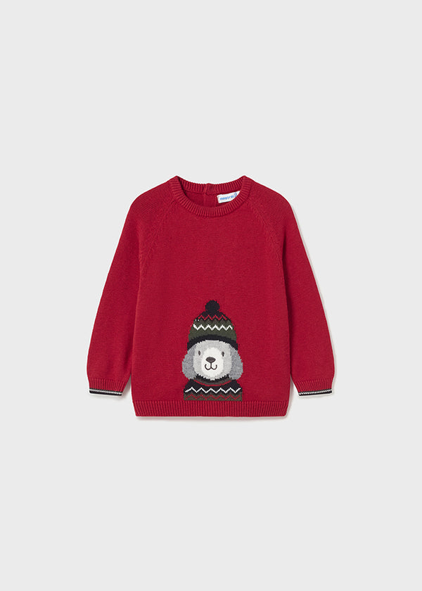 Mayoral Baby Boy Red Sweater