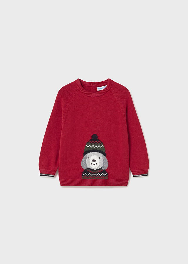 Mayoral Baby Boy Red Sweater