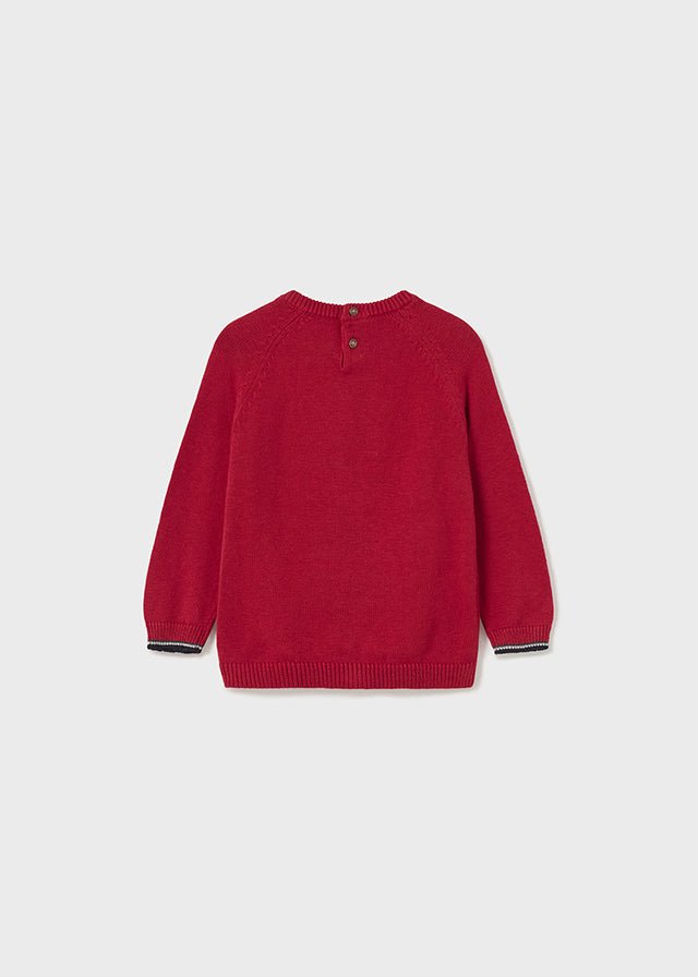 Mayoral Baby Boy Red Sweater