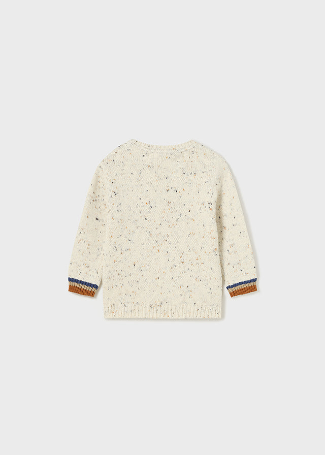 Mayoral Baby Boy Cream Marle Sweater
