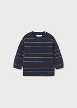 Mayoral Baby Boy Navy Striped Sweater