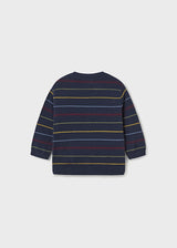 Mayoral Baby Boy Navy Striped Sweater