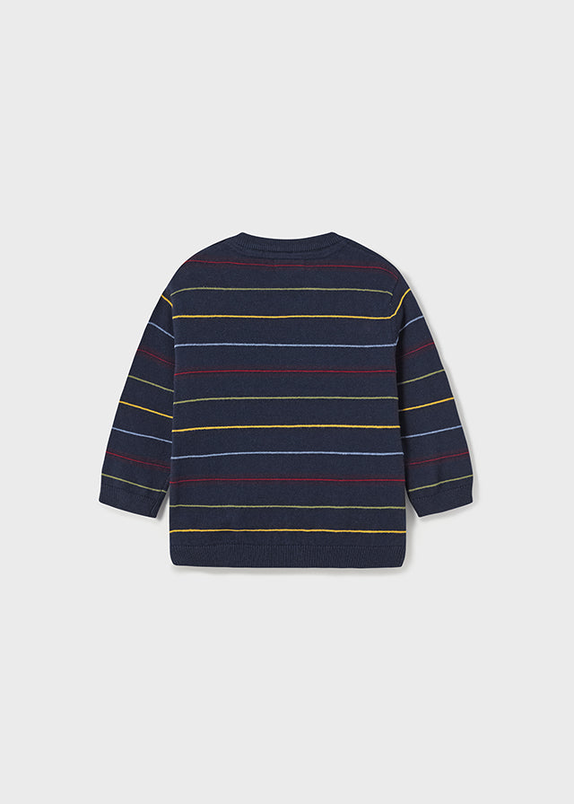 Mayoral Baby Boy Navy Striped Sweater
