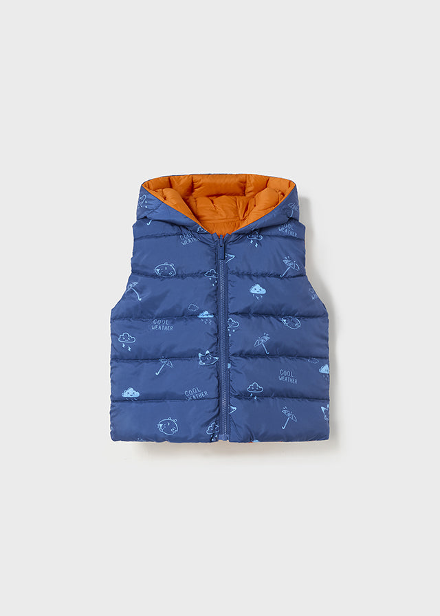 Mayoral Baby Boy Reversible Gilet
