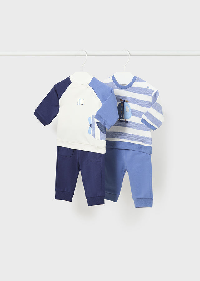 Mayoral 4 piece set (2 outfits)