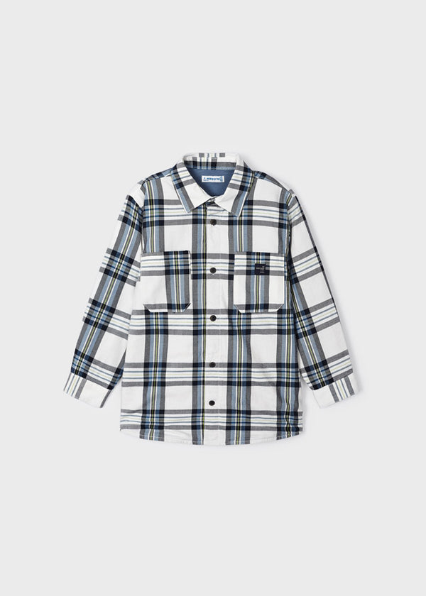 Mayoral Check Overshirt