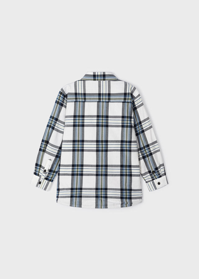 Mayoral Boy Check Overshirt