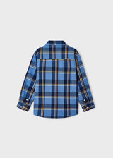 Mayoral Boy Blue Check Shirt