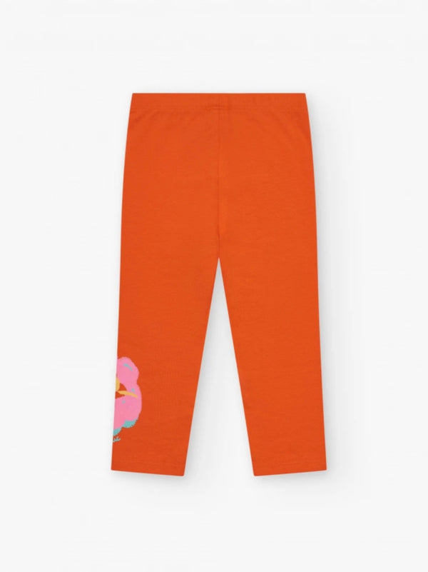 TucTuc girls orange leggings