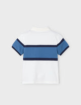 Mayoral blue striped polo