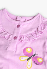 Boboli baby girls tulip Onsie