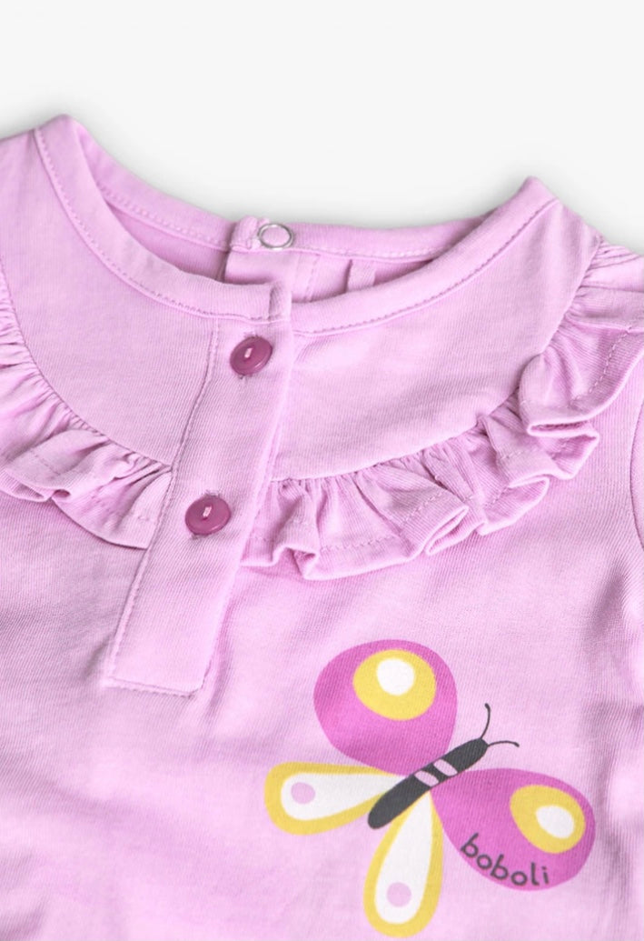 Boboli baby girls tulip Onsie