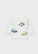 Mayoral Stripe Cars Top