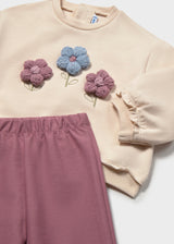Mayoral Knit Flower 2 Piece