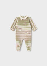 Mayoral Green Tractor Romper