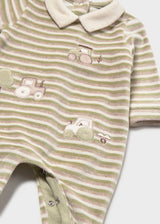 Mayoral Green Tractor Romper