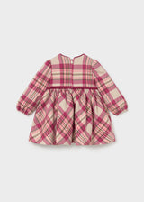 Mayoral Raspberry Plaid Dress