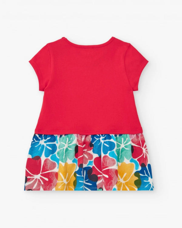 TucTuc girls heart sequin dress
