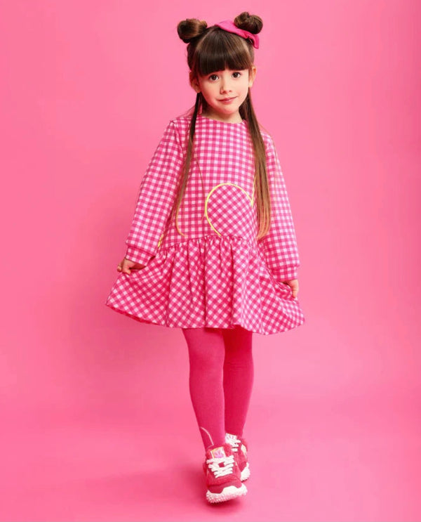 Agatha Ruiz Girls checkered dress