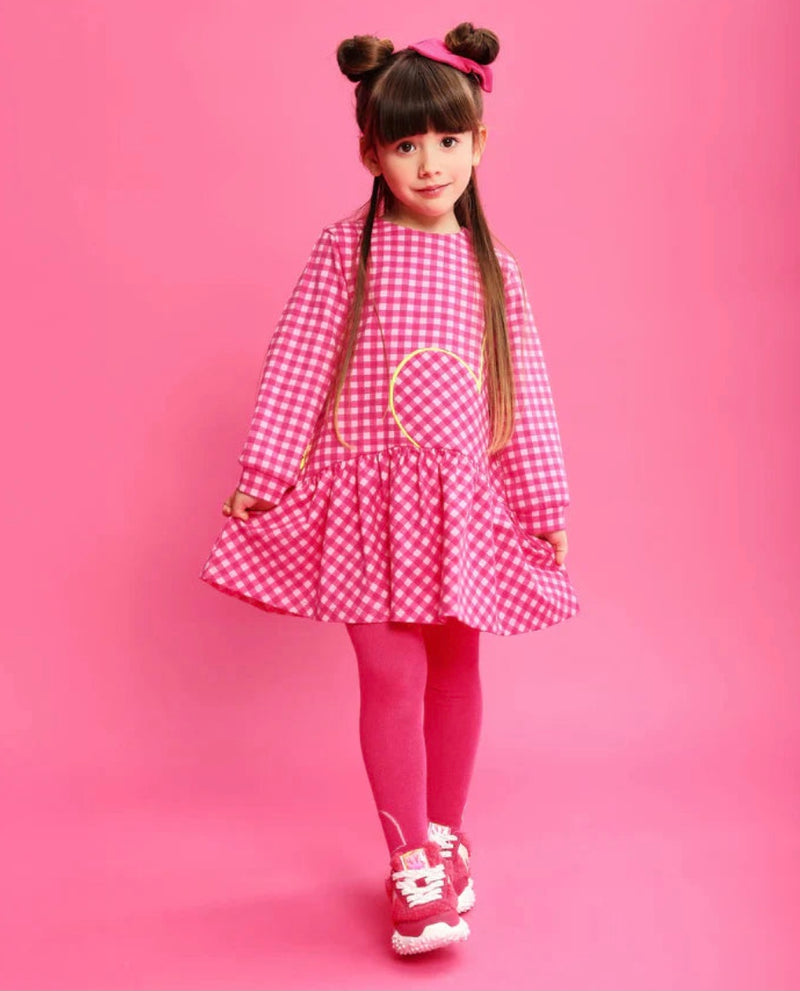 Agatha Ruiz Girls checkered dress