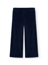 Boboli girls blue striped trousers