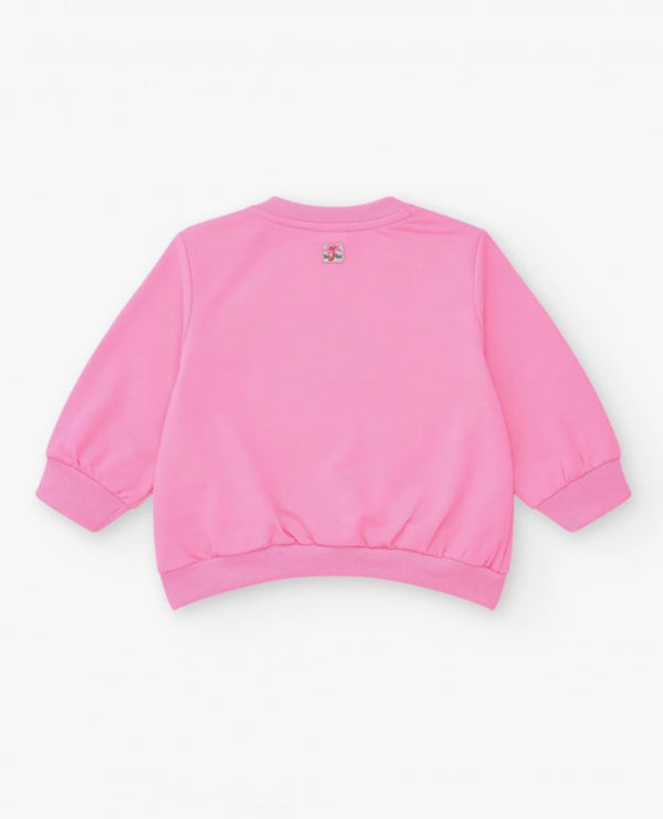 TucTuc girls sequin cat top