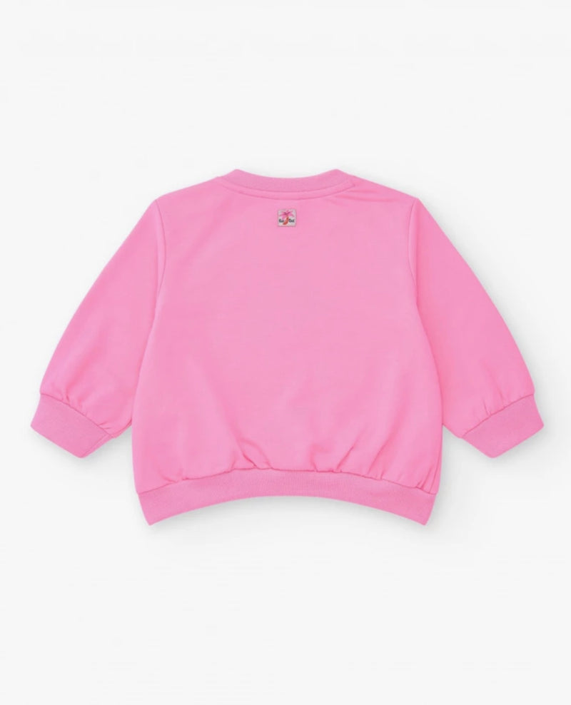 TucTuc girls sequin cat top