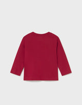 Mayoral longsleeved red T-shirt