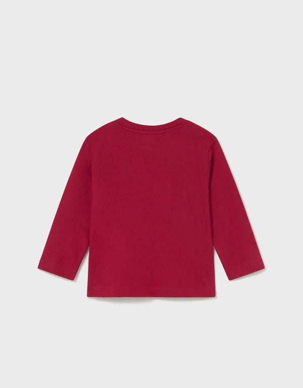 Mayoral longsleeved red T-shirt