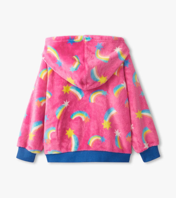 Hatley girls star fleece hoodie