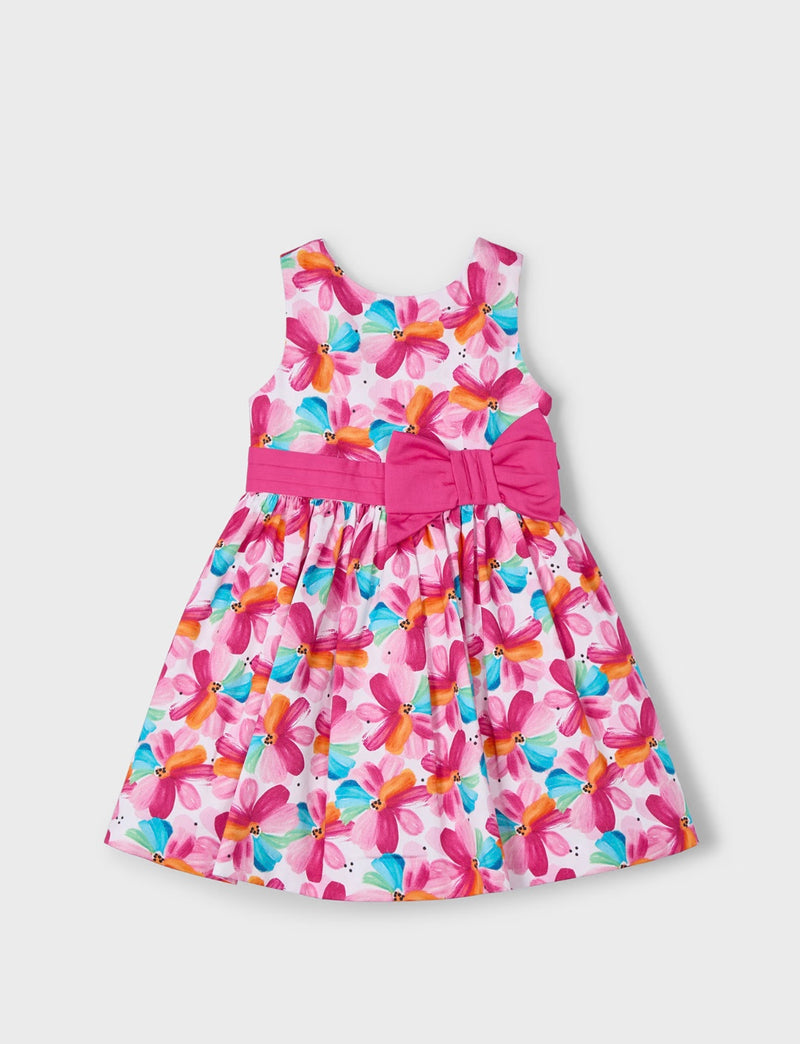 Mayoral pink bow dress
