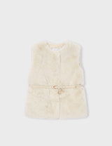 Mayoral girls vest and belt