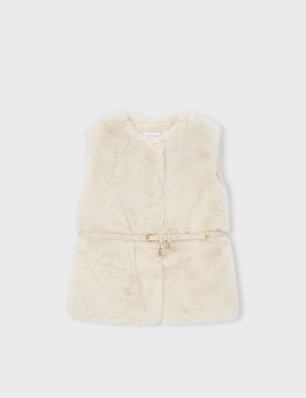 Mayoral girls vest and belt