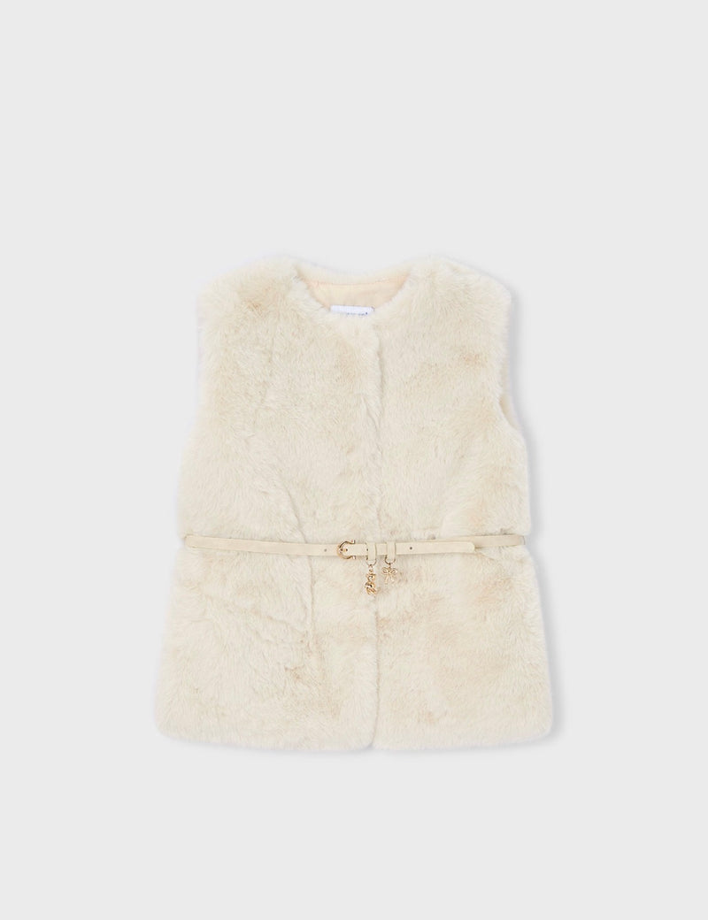 Mayoral girls vest and belt