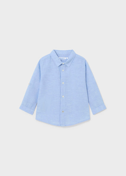 Mayoral Baby Boy blue shirt