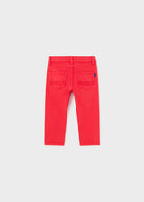 Mayoral Baby Boy red slim fit pants