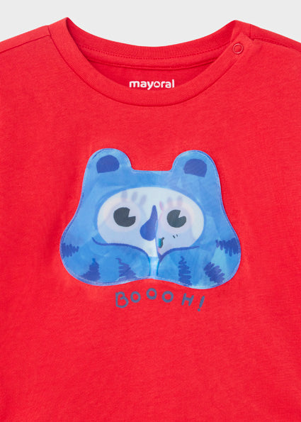 Mayoral Baby boy red s/s tee