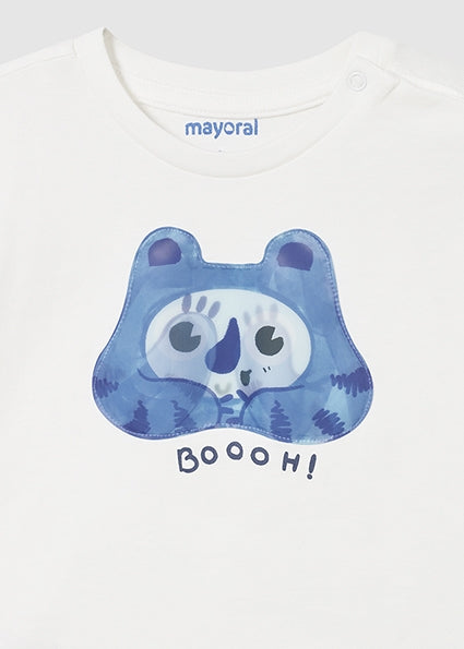Mayoral Baby boy white t-shirt